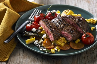 Texas Aussie flank steak salad(2)